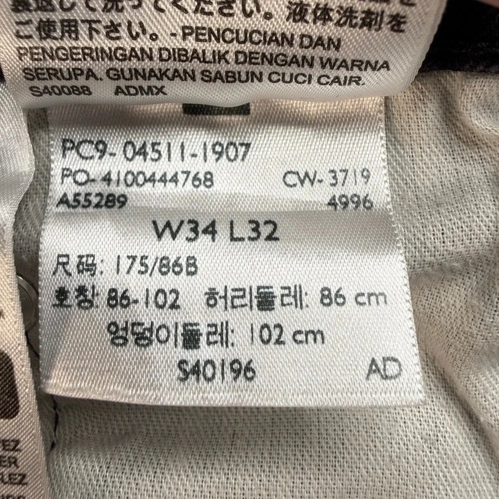 Levi 511 Jeans Slim Fit 34x32 (FIT 34x30) Black Denim Stretch Pant Classic